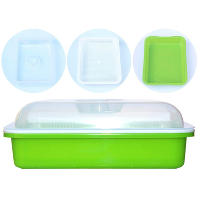 Van het Behouds Plastic Ontspruitende Dienbladen van de polystyreenhitte Hydroponic de Installatiedienbladen