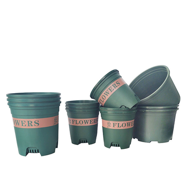 OEM Moderne Ronde Plastic Bloempotten 9cm 11cm Ronde Plastic Installatiepotten