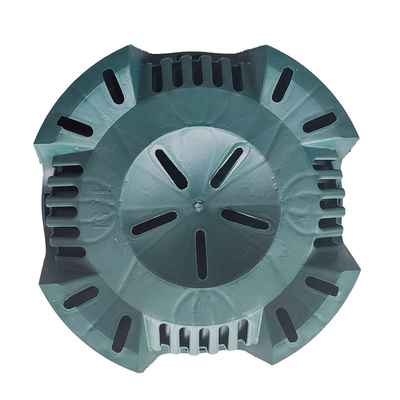Antirust Groene 1 van het de Potten Plastic Kinderdagverblijf van de Gallon Plastic Bloem Hoge Installatiepotten 13cm