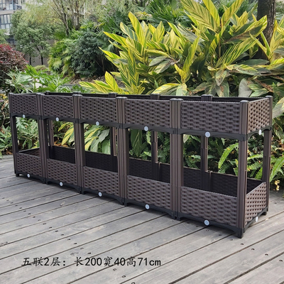 Binnenplaats 0.5mm16.0mm Dikke Plastic de Doos Lange Levensduur van de Tuinplanter