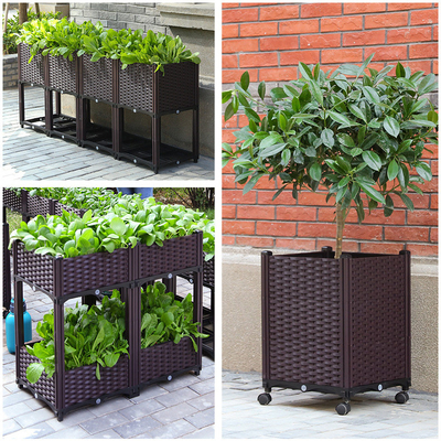 120cm de Doosplanter van de Lengte Plastic Bloem