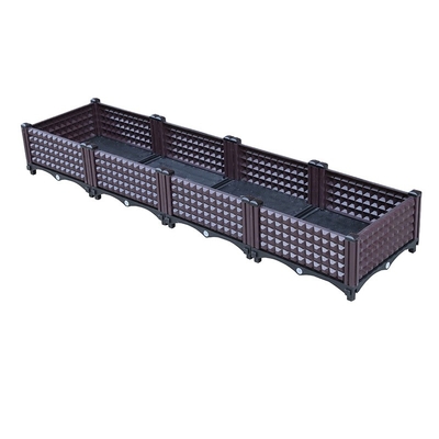80cm Dozen van de Lengte snakken de Plantaardige Planter op Wielenplastiek de Mottenbewijs van de Plantersdoos