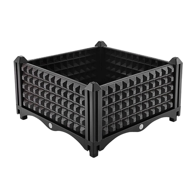 De bloemvruchten kweken Plastic Planter op Wielen Multifunctionele UV Bestand