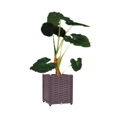 40*40*37cm de Plastic Vierkante Planters van Veg van Plantersdozen Plastic Lichtgewicht