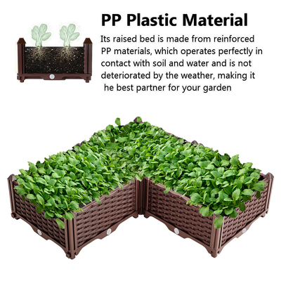 Oem de Europese van het de Dozeninsect van de Familie Lange Plastic Bloem Planter van de het Bewijs Plastic Bak