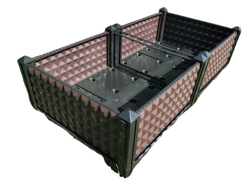 Van de Plantersdozen van Pvc van de corrosieweerstand Grote Minimalistische Binnen Plastic de Plantersbakken