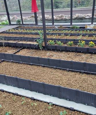 Maak 26CM Hoge Plastiek Opgeheven Plantersdozen voor Fruitbomen Lichtgewichtwaterdicht