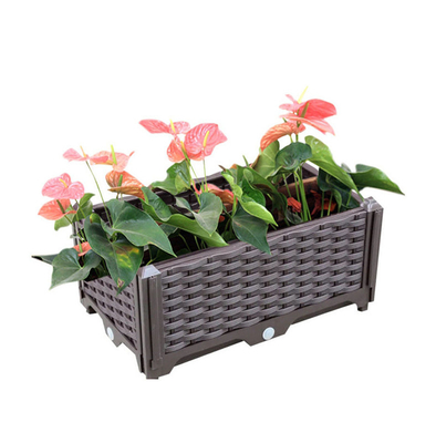 Vouwbedden 80cm van de gangplastiek Opgeheven Planter Milieuvriendelijke Lengte