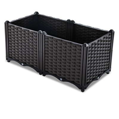 Eigentijdse Plastic Plastic de Installatiedoos 40*40*26CM van de Balkonplanter