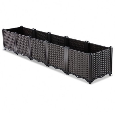 Hand - de geweven Plastic Doos van de Tuinplanter