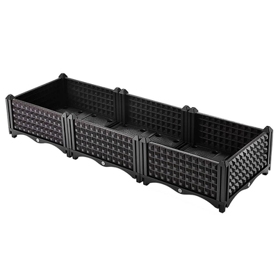 Van de het Polypropyleenplanter van Ce ISO9001 van de de Doos de Plastiek Opgeheven Tuin Uitrusting van de het Bedplanter