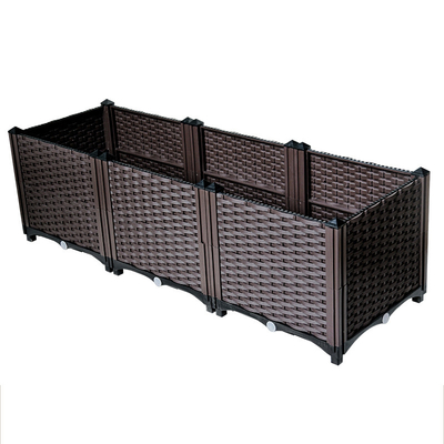 Openlucht Plantaardige Plastic Doos 37cm van de Tuinplanter Hoog Brandbewijs