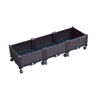 120cm*40cm*23cm Plastic Herb Garden Planter Raised Garden Bed met Gietmachines