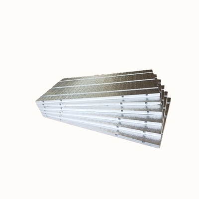 Aluminium Uitgebreide Polystyreen Raad van de Vloerverwarmingsisolatie 30mm Module