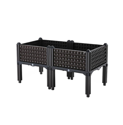 120cm lengteplastiek Opgeheven Planters op Benen