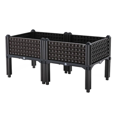 120cm Dozen van de Lengtepp de Grote Plastic Rechthoekige Planter met Benen