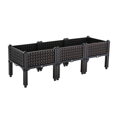 120cm Dozen van de Lengtepp de Grote Plastic Rechthoekige Planter met Benen