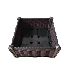 Beweegbare Dubbele Laag Plastic het Plantaardige Groeien Dozen Openlucht UV Bestand