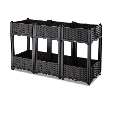 Multilayer Plastic Bevindende Plantersdoos 120*40*67cm voor Balkon