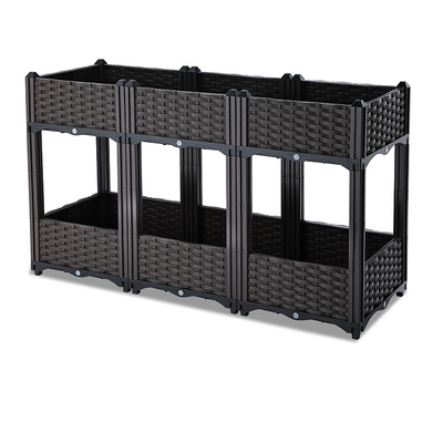 Multilayer Plastic Bevindende Plantersdoos 120*40*67cm voor Balkon