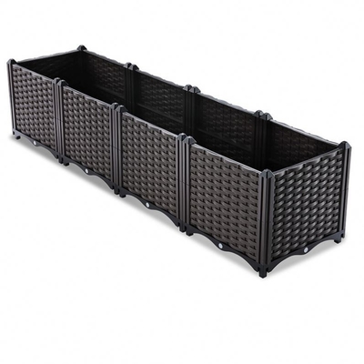 Insect Bewijs Geweven Plastic Herb Planter Box 30 Dozen van de Duim Plastic Planter