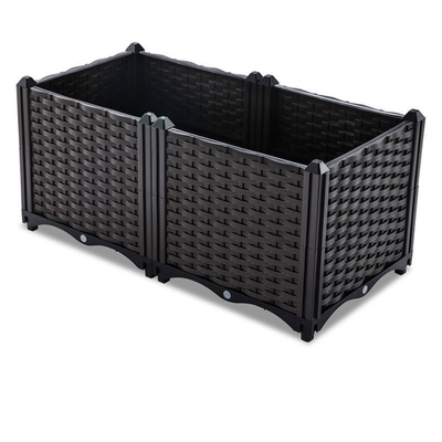 In te ademen Groot Plastic de Dozenplastiek van de Tuinplanter in Opgeheven UV Bestand van het Tuinbed