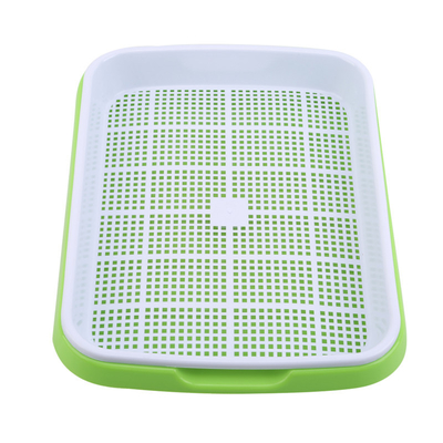 Multifunctionele Aangepaste Plastic Zaadspruit Tray Double Layer