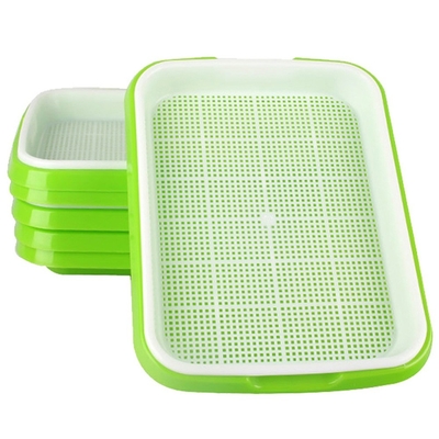 Multifunctionele Aangepaste Plastic Zaadspruit Tray Double Layer