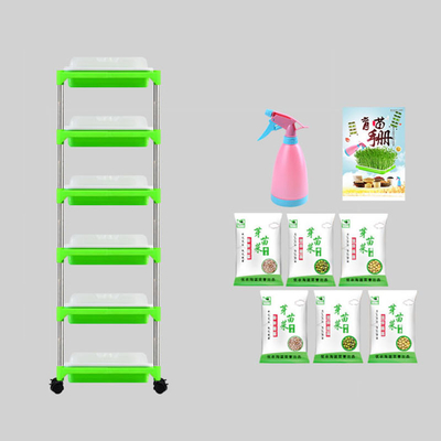 Regelbare Germinatie Plastic Zaailing Tray Stand Recyclable Multicolor