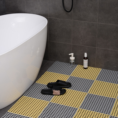 Duurzame het Verbinden Mat 30*30CM van Vloermat anti slip toilet floor