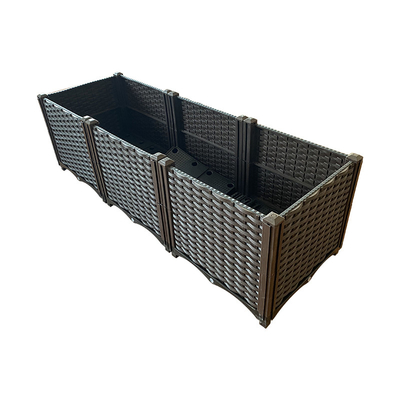 Anti-oxyderend van de de Plantersdoos van de aanpassings het Decoratieve Plastic Tuin
