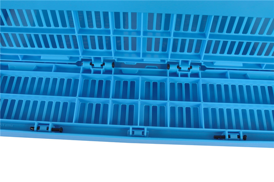 Landbouw Geventileerde Plastic Vouwende Vochtbestendige Mand/Opvouwbare Plastic Kratten